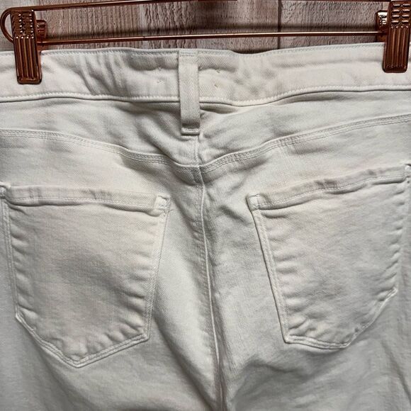 L’ AGENCE  Lorde Super high rise flare vintage white jeans - Picture 12 of 14